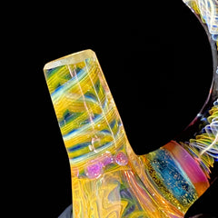 DJack Glass - 14mm Phoenix & Sublime 4 Hole Slide