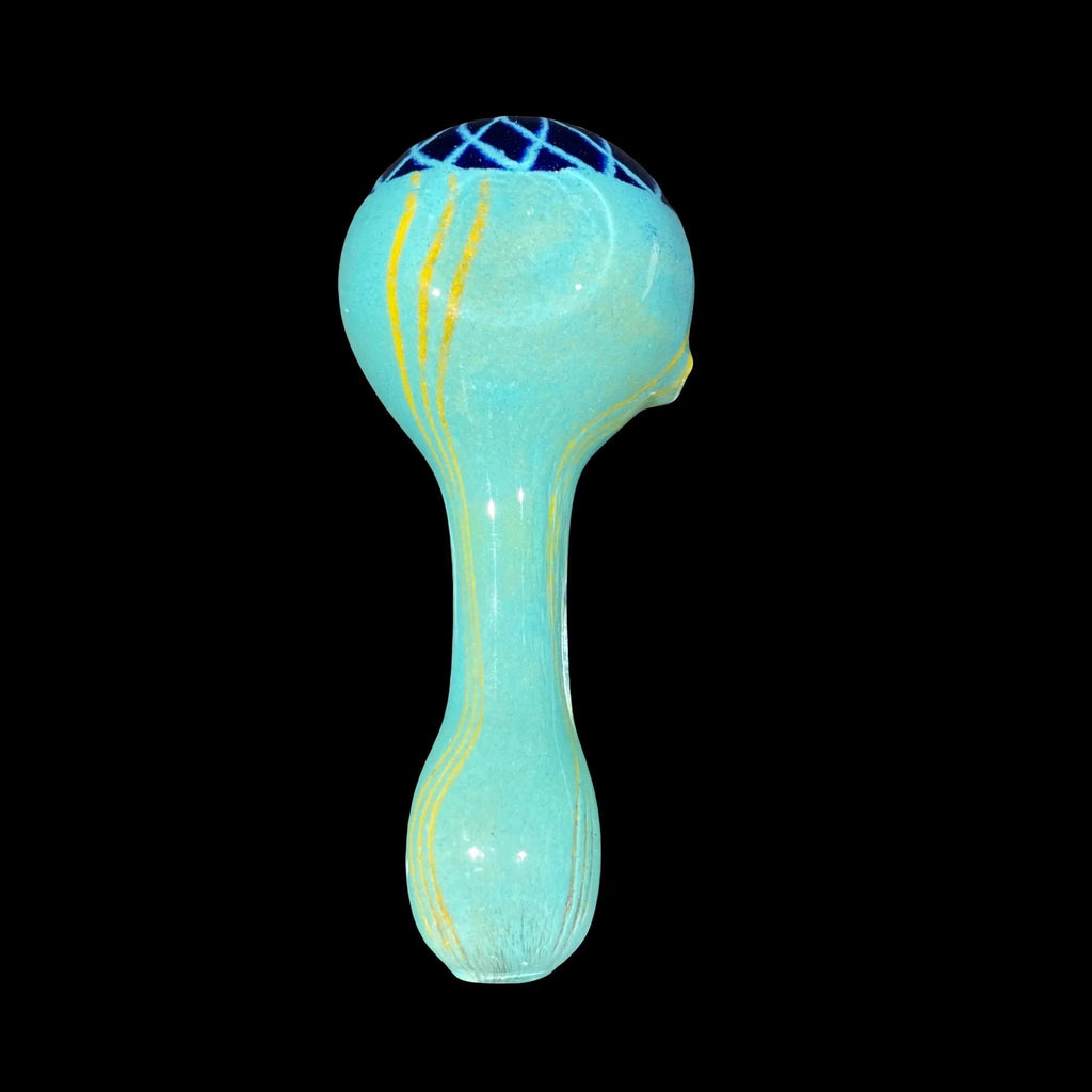 Hoffman Glass - Teal, Blue, & Yellow Mini Retticello Spoon