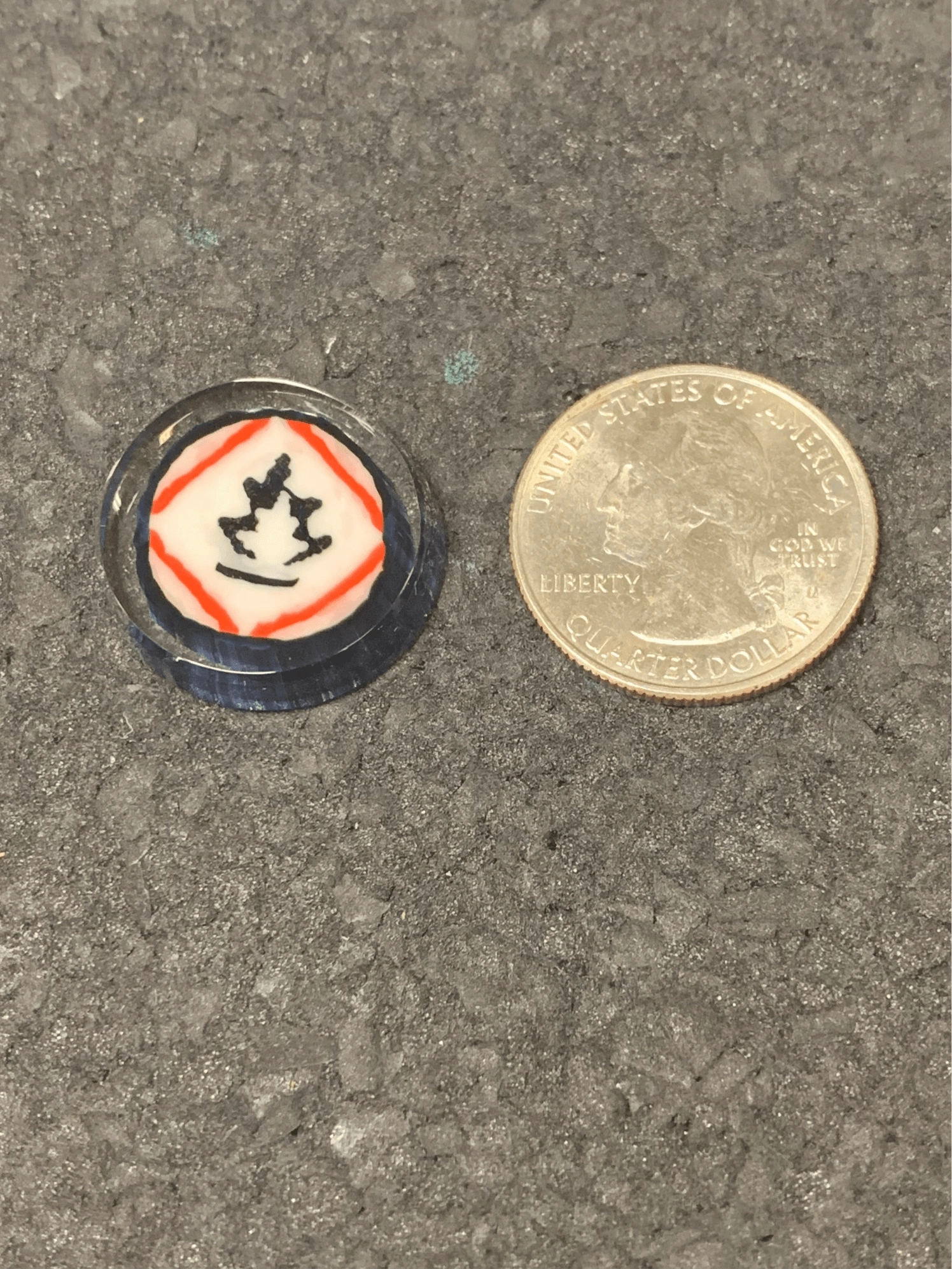 Peter The Doge - Pyroscopic Fire Sign 4.04G Coin