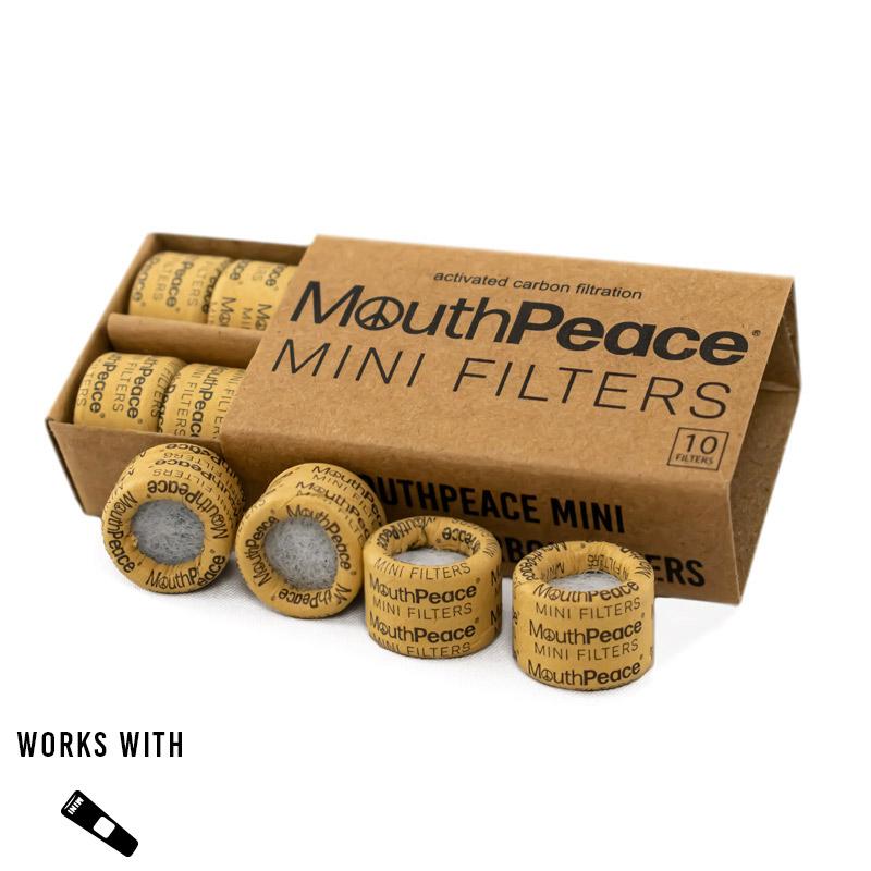 Moose Labs - Mini filtros de paz bucal/10 piezas
