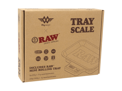 RAW x My Weigh - RAW Tray Scale
